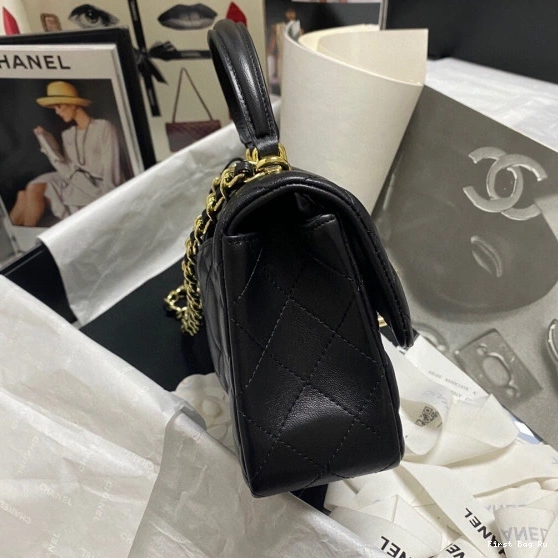 Firstbag Ru BAG HANDLE WITH FLAP MINI CHANEL TOP 0727